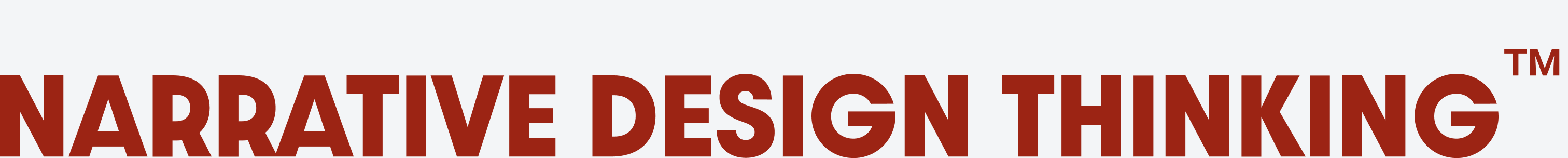 NARRATIVE DESIGN THINKING